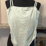 J.Crew  Light Blue Maggie Bow Swimsuit Photo 0