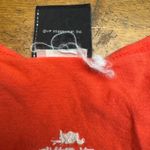 Harley Davidson Motorcycles Womens Orange Striped Tank Top Graphic Tee Size M Photo 3