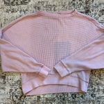 Urban Outfitters Out From Under Pink Waffle Knit Sweater Photo 0