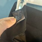 AQUA  Black Crop Pants with Pom-Pom Trim | Size Small Photo 5