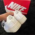 Nike af1 Air Force one shadow white lace up platform shoes sneakers women’s 8.5 Photo 4