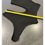 Missguided  black cut out bodysuit size 10 Photo 11