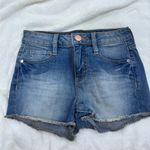 Decree  Faded Blue Jean Shorts Photo 0
