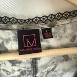 Material Girl Vtg Y2K  Black Ruffle Tier Mini Dress Fairy Grunge Punk Lolita Lg Photo 2