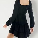 NWT City Triangle Juniors Long Sleeve Fit + Flare Black Dress XL. Concert. Beach Photo 9