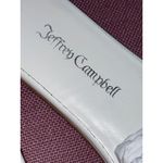 Jeffrey Campbell Vellum Sandal in White 9 Womens Leather flat slides Photo 6