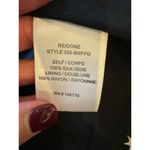 RE/DONE Dress Women Large Black Silk Star Print Criss Cross Back The 80s Mini Photo 11