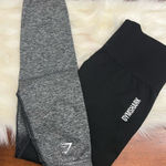 Gymshark Vital Seamless Ombre Leggings Black Gray Size M Photo 0