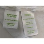 Lilly Pulitzer  Sea Ave Resort White Blue Embroidered Top XXS V Neck Top RARE HTF Photo 9