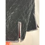 French Laundry Women’s  Black Velvety Quilted Coat Size 1X Photo 4