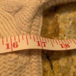 Ann Taylor  Lambs Wool Blend  Sweater White Cream Cableknit Soft women’s size M Photo 4