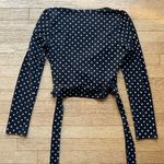 SheIn  Polka Dot Long Sleeve Shirt Photo 1