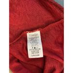 Windsor  USA Red Spaghetti Strap Tank Bodycon Shimmer Mini Cocktail Dress Large Photo 10