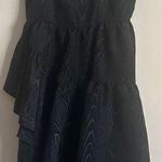 Kate Spade  Women’s Tiered Ruffle Midi Tank Dress -Black Plus Size 2x Photo 0