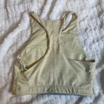 Outdoor Voices Techsweat Crop Heather Yellow Racerback XS Sports Bra Tank Photo 3