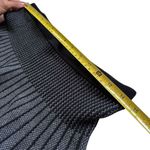 Catherine Malandrino Catherine  Pleated Black and Grey Medium Mini Skirt Photo 4