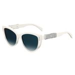 Moschino Mos 018/S Sunglasses White/ Blue Gradient Lense Photo 2
