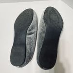 Birdies Flats Womens sz 6 The Starling Gray Velvet Comfort Shoes Loafers Photo 4