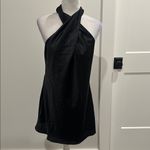 Show Me Your Mumu  Jasmine black halter mini dress Sz L Photo 2