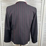 MISS DORBY Vintage 80's Three Piece Pant Suit Black/Red Photo 2