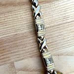 Gramercy Ladies Watch Vintage Two Tone Gold Tone Crystal Quartz Accutime Photo 5