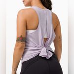 Lululemon  All Tied Up Tank Top in Lavender Dew ?? Size 6 ?? P2P 17.5” Photo 7