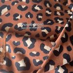 Fabletics  Power Hold Leopard Animal Print Legging Criss Cross Back Medium Photo 2