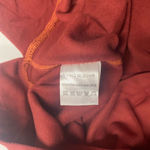 RUBZOOF Women’s Oversized‎ Sweatshirt Orange Size Small Long Cuffed Sleeves New Photo 3