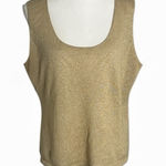 Dana Buchman  Shimmering Gold Tank Top Photo 0