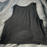 Zobha  Women's Burnout Print Crop Tank Top in black size XXL Photo 1