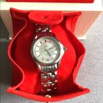 Beautiful OMEGA ❤️ SEAMASTER Stainless steel watch with box 🎁 Silver Photo 5