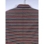 Talbots  Blazer Womens 6P Rainbow Striped Button Jacket Long Sleeve Work Casual Photo 13