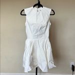 House Of CB  'Claretta'‎ White Pleated Cotton Mini Dress NWOT Size XS Photo 4