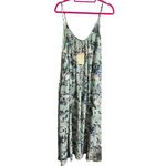 Entro  Maxi Dress Womens Plus 2X Floral Print Boho Vacation Flowy Wedding Garden Photo 2