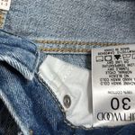 Driftwood  “Goldie” Embroidered Bird Denim Shorts, Folklore, Sz 30 Photo 2