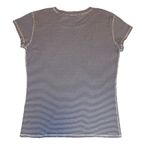Ralph Lauren Polo Women Blue/White Stripe Crew Neck Short Sleeve T Shirt Small # Photo 3
