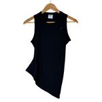 Gymshark  Elevate Asymmetric Tank Womens S Black Slim Fit Athleisure Gym Yoga Photo 1