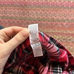 Victoria's Secret  RED CHRISTMAS PLAID FLANNEL PAJAMA PANTS LOUNGE Photo 2