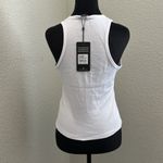 True Religion  White and Pink Logo Tank Photo 2