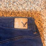 American Eagle Sky High Jeggings Dark Wash Stretch‎ Denim Womens Size 2 Blue Photo 7