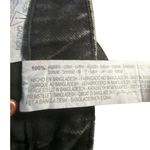 ZARA Black Ultra High Waisted Mom Roll Cuff Denim Jean Shorts Photo 7