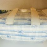 Betsey Johnson Betsy Johnson Handbag Coquette Bow Mini Tote Blue And White Photo 3