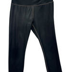 Athleta  Leggings Womens Medium Black Elation Ultra High Rise Tight Pant Shimmer Photo 0