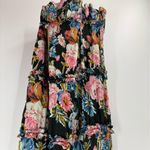Anthropologie  Love the Label Kylie flower floral boho maxi dress large LP petite Photo 5