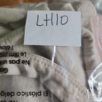 Black Halo H&M Crop Top Womens Size L Light Beige Basic Fitted Stretchy Minimalist Casual Photo 11