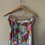 Puglia for Fly Botique by Jean Marie Butterfly Midi Dress Size S/M NWT Blue Photo 5