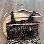 Sundays ‎ beau dress in floral gingham print 100% cotton Photo 4