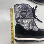 Icepeak Boots Womens 8 Black Waterproof Lace Up Grip Puffer Faux Fur Snow Photo 6