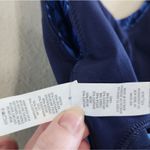 Aerie Blue Patterned Brami Sports Bra Top Bralette Removable Padding Gym Medium Photo 11