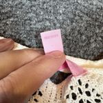 Lilly Pulitzer Tank Top Women's S White Crochet Chevron Tassel Fringe Beach Photo 4